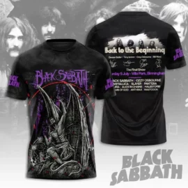 Black Sabbath Back To The Beginning Tour 2025 Shirt 3D Classic 3D