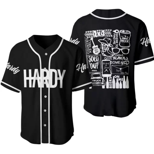 Hardyy Jersey, Hardyy Baseball Jersey Men’s