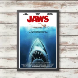 Jaws – 1975 Movie Poster – Steven Spielberg – Printed Poster