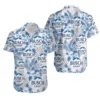 Light Beer Unisex Hawaiian Shirt, Busch Latte Beer Button Up Shirt Unisex's
