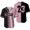 Personalized Blackpink Logo Baseball Jersey Men's
