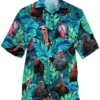 Tropical Turkey Hawaiian Shirt Unisex's